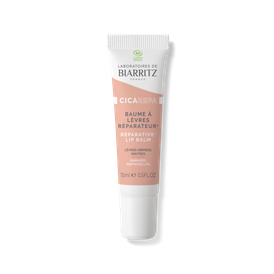 Produktansicht von Laboratoires de Biarritz CICA REPA Lippenbalsam – parfümfrei, 15 ml